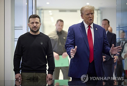 트럼프 행정부가 출범하면 미국의 미국의 지원이 중단될 위기에 몰릴 수 있는 우크라이나[EPA 연합뉴스 자료사진]